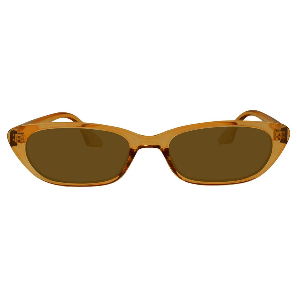 GLASSY HOOPER POLARIZED SUNGLASSES (ZEST/BROWN LENS)