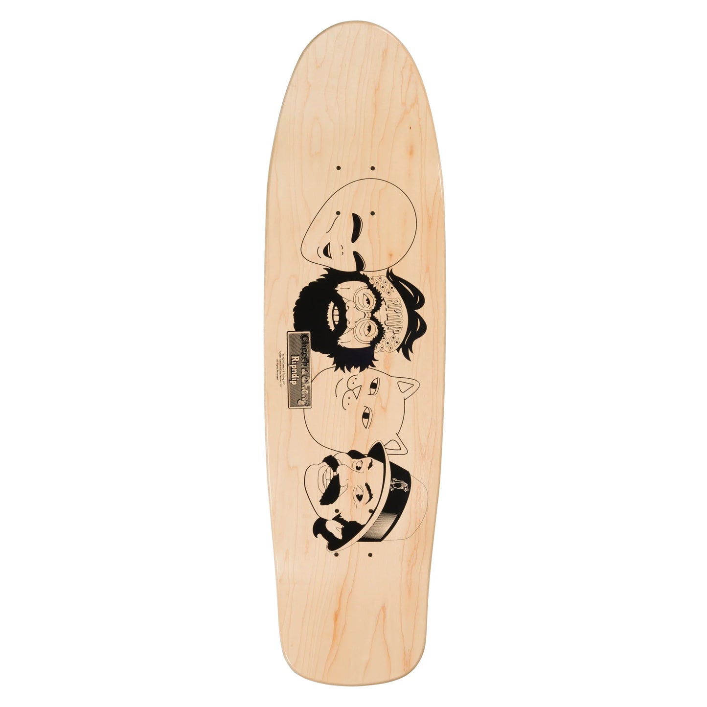 RIPNDIP SMOKE ONE CRUISER DECK (BLACK)