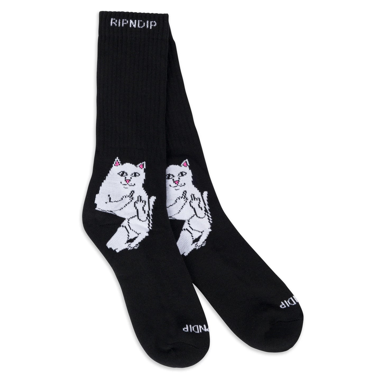 RIPNDIP LORD NERMAL SOCKS (BLACK)