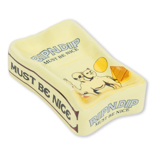 RIPNDIP BARNUM CERAMIC ASH TRAY (YELLOW)