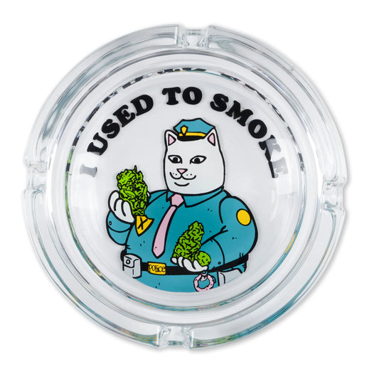 RIPNDIP I USED TO SMOKE ASHTRAY (CLEAR)