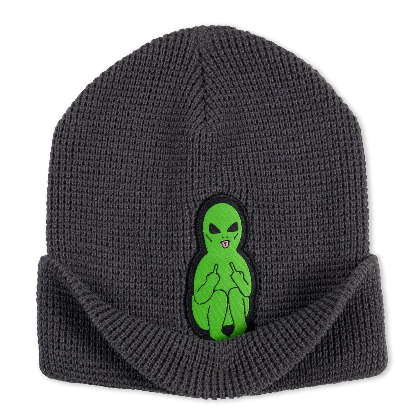 RIPNDIP LORD ALIEN BEANIE (CHARCOAL)