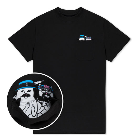 RIPNDIP CHEECH AND NERM POCKET TEE