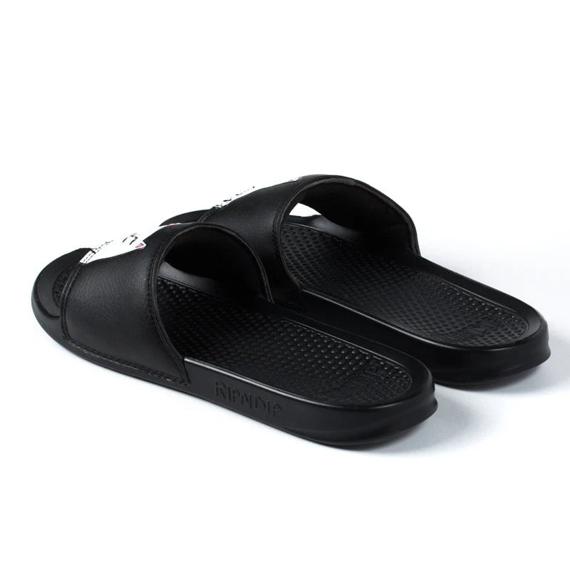 RIPNDIP LORD NERMAL SLIDES (BLACK)