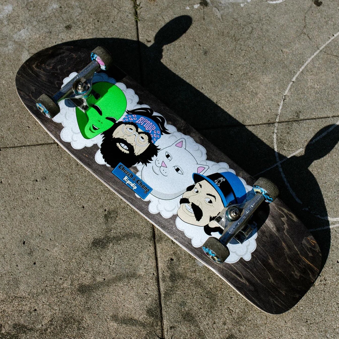 RIPNDIP SMOKE ONE CRUISER DECK (BLACK)