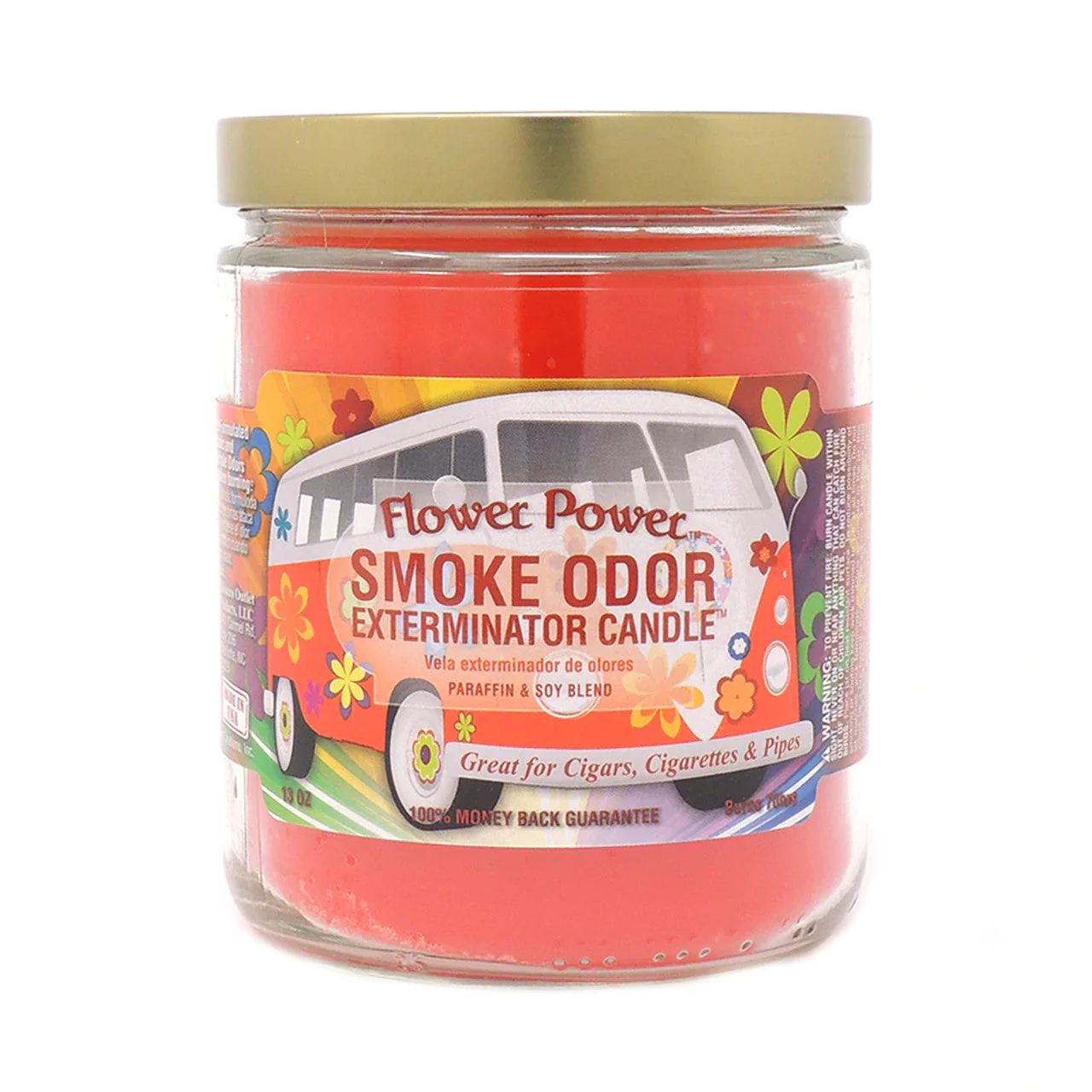 SMOKE ODOR EXTERMINATOR CANDLE 13OZ FLOWER POWER