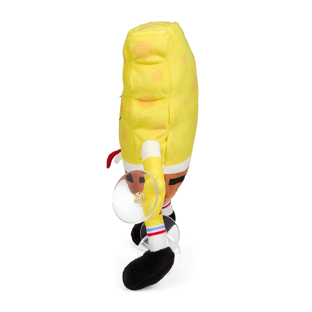 SPONGEBOB SQUAREPANTS 8" PLUSH WINDOW CLINGER-HAPPY SPONGEBOB