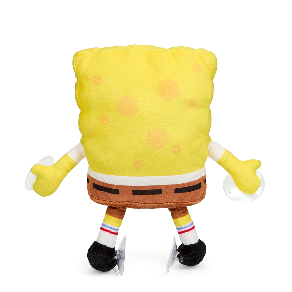 SPONGEBOB SQUAREPANTS 8" PLUSH WINDOW CLINGER-HAPPY SPONGEBOB