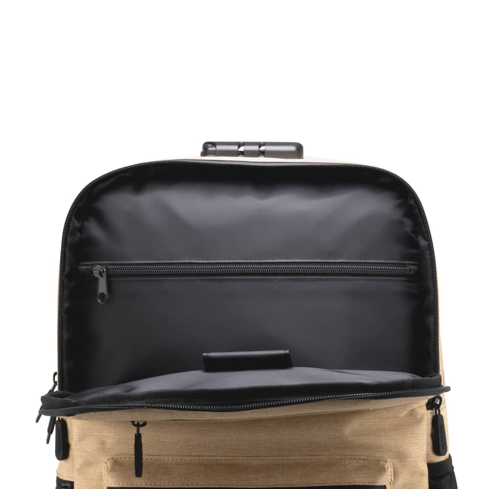 OOZE TRAVELER SMELL PROOF LOCKING BACKPACK - DESERT SAND