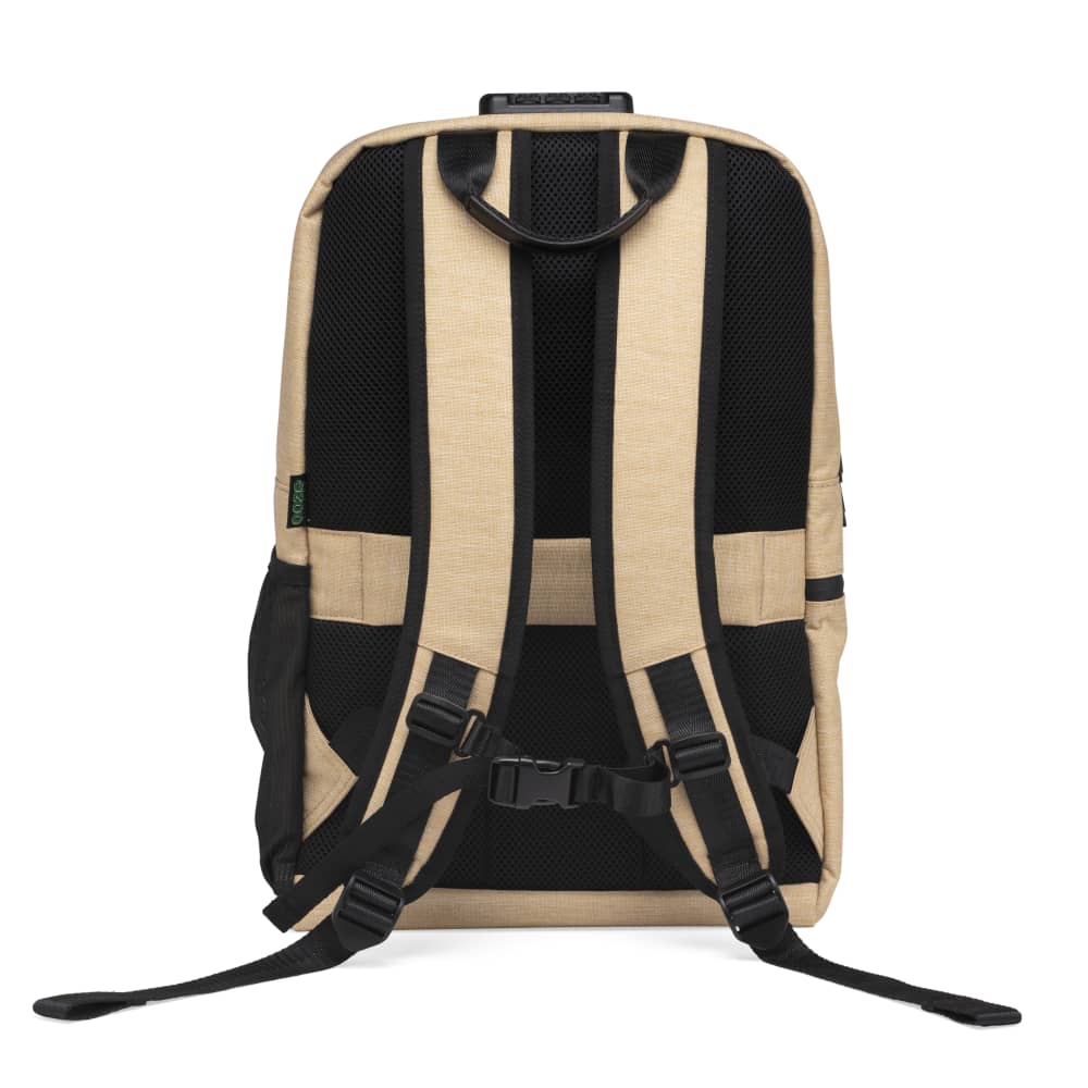 OOZE TRAVELER SMELL PROOF LOCKING BACKPACK - DESERT SAND