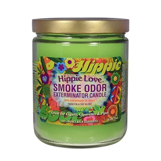 SMOKE ODOR EXTERMINATOR CANDLE 13OZ HIPPIE LOVE