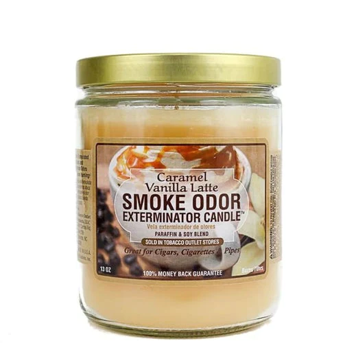 SMOKE ODOR EXTERMINATOR CANDLE 13OZ CARAMEL VANILLA LATTE
