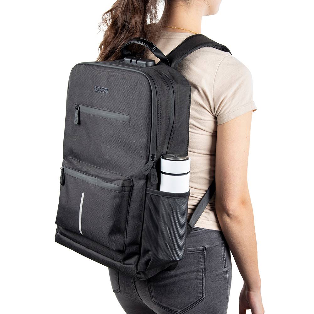 OOZE TRAVELER SMELL PROOF LOCKING BACKPACK - DESERT SAND