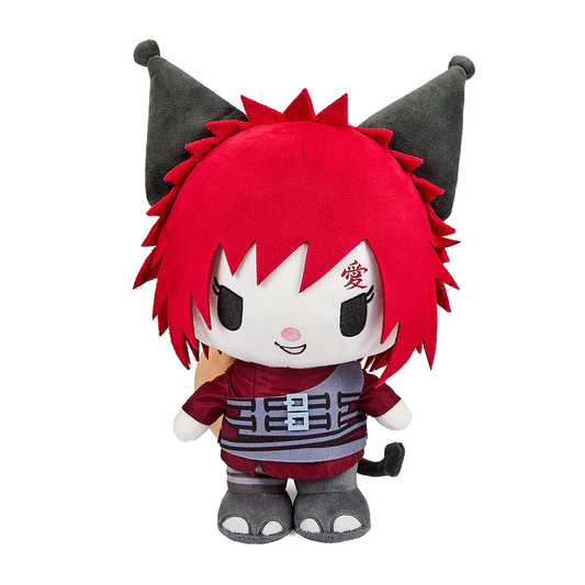 NARUTO X HELLO KITTY AND FRIENDS 13" MEDIUM PLUSH-KUROMI AS GAARA