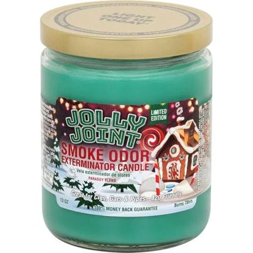 SMOKE ODOR EXTERMINATOR CANDLE 13OZ JOLLY JOINT