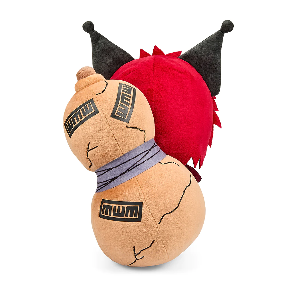 NARUTO X HELLO KITTY AND FRIENDS 13" MEDIUM PLUSH-KUROMI AS GAARA