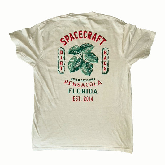 SPACECRAFT DIRT BAGS PCOLA IVORY TEE