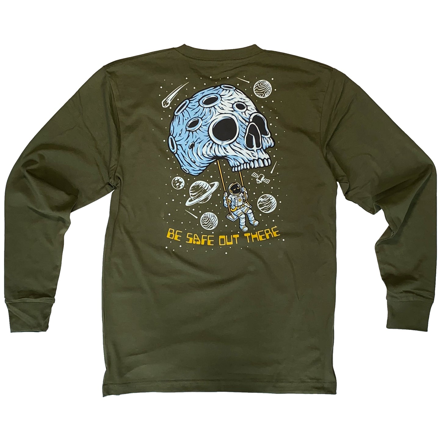 BE SAFE LONG SLEEVE T SHIRT