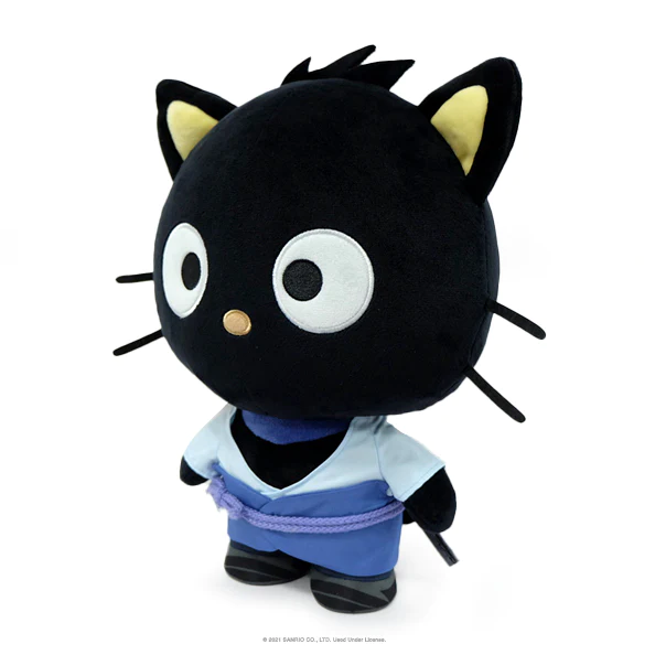 NARUTO X SANRIO® CHOCOCAT™ SASUKE 13" PLUSH KIDROBOT
