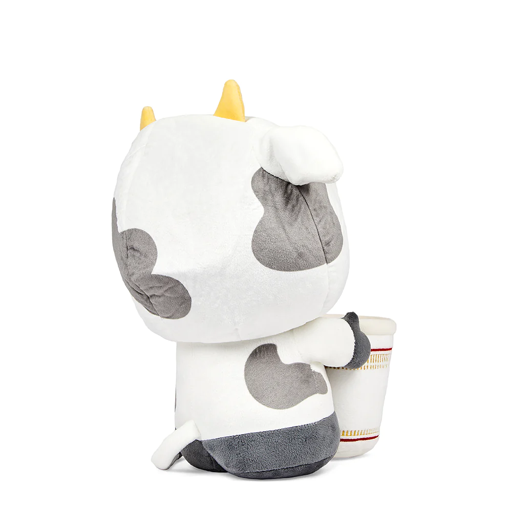 NISSIN CUP NOODLES & HELLO KITTY BEEF CUP 16" INTERACTIVE PLUSH BY KIDROBOT