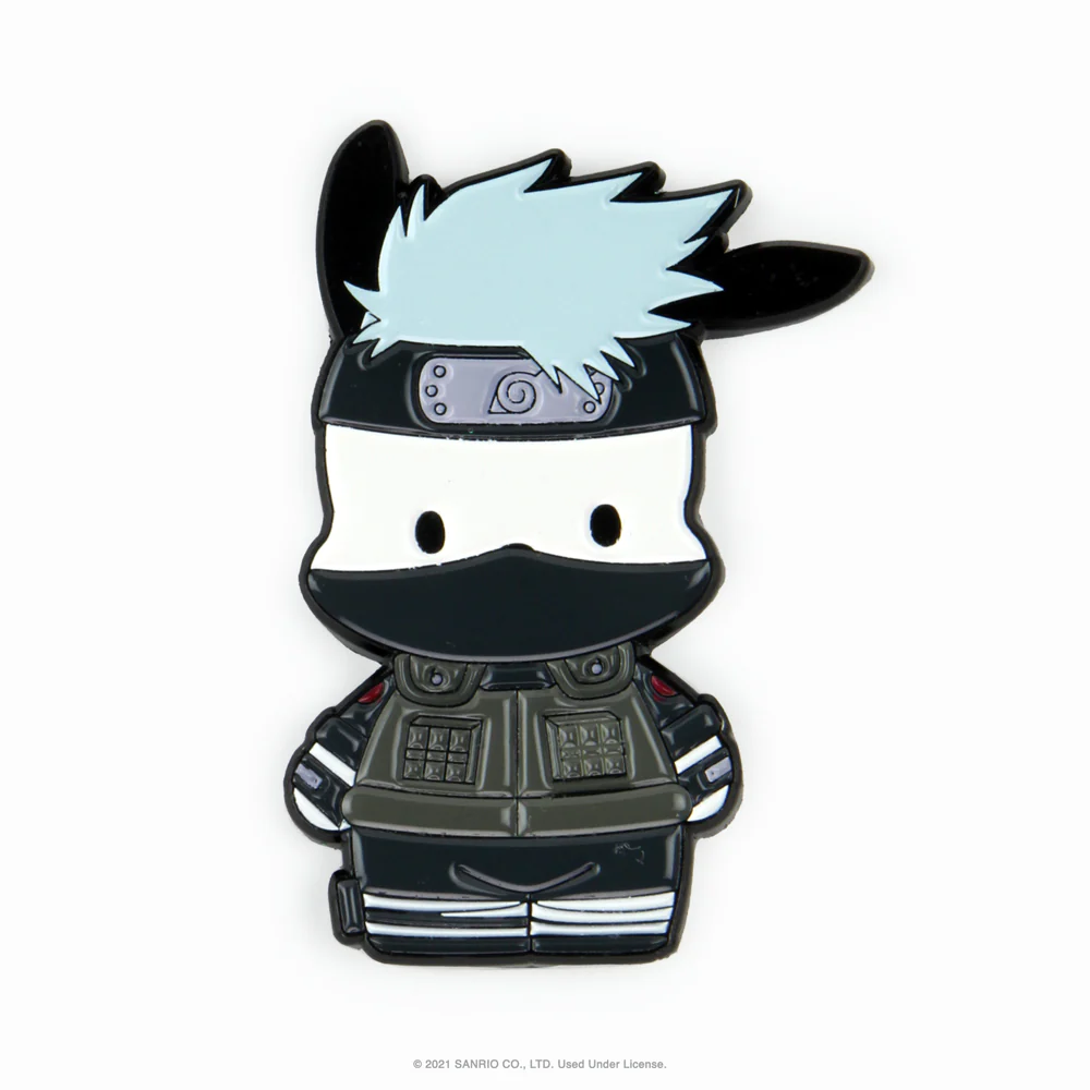 NARUTO X HELLO KITTY 1.5" ENAMEL PIN SET KIDROBOT