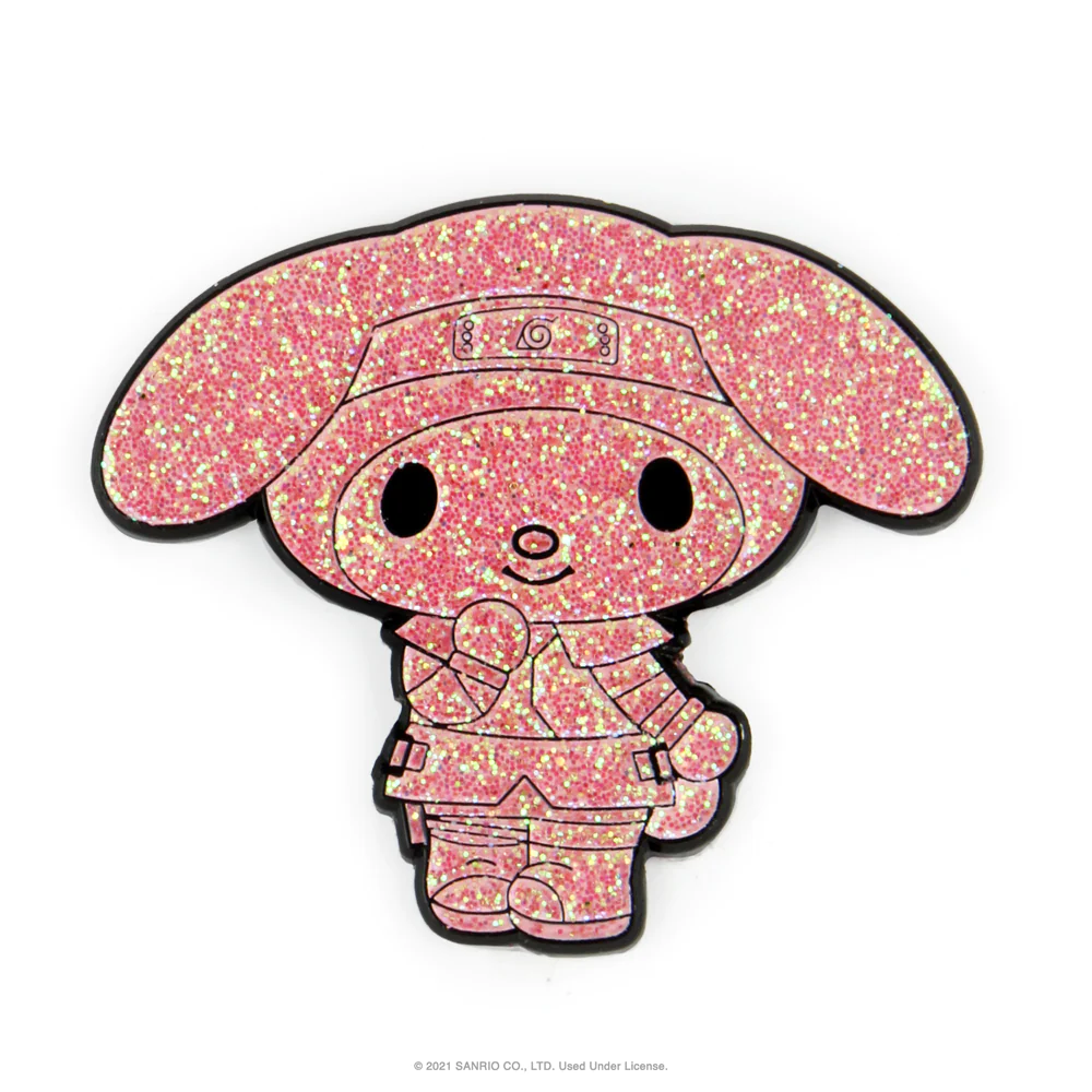 NARUTO X HELLO KITTY 1.5" ENAMEL PIN SET KIDROBOT
