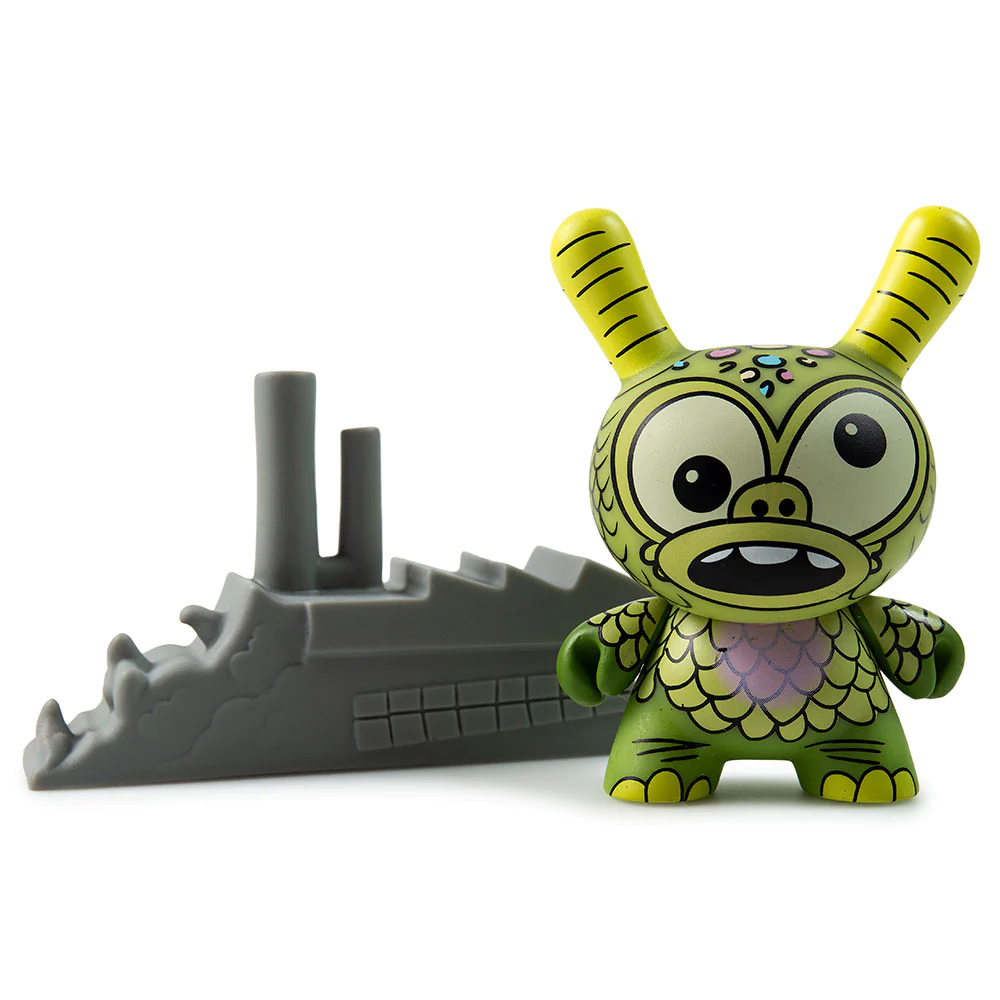 KAIJU DUNNY BATTLE 3" MINI FIGURES BY KIDROBOT X CLUTTER