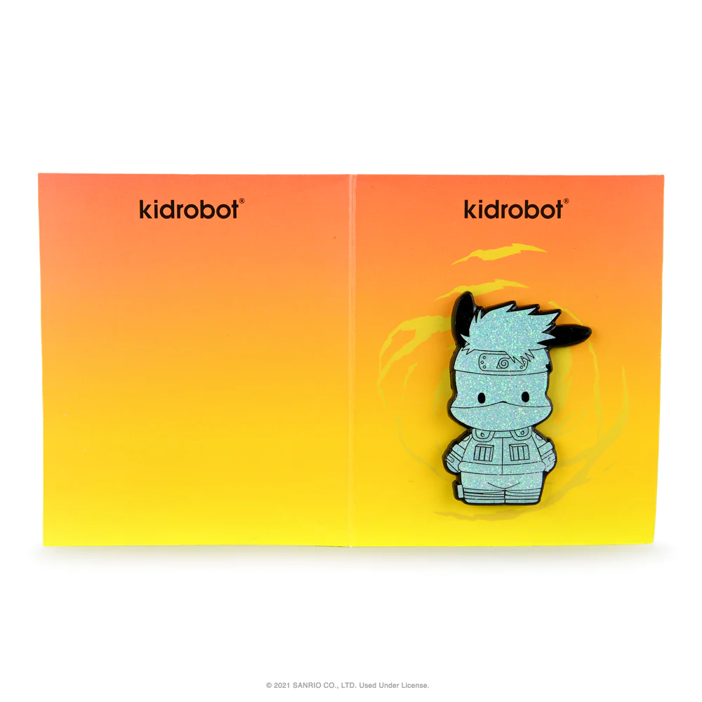 NARUTO X HELLO KITTY 1.5" ENAMEL PIN SET KIDROBOT