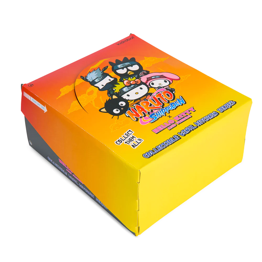 NARUTO X HELLO KITTY VINYL KEYCHAIN