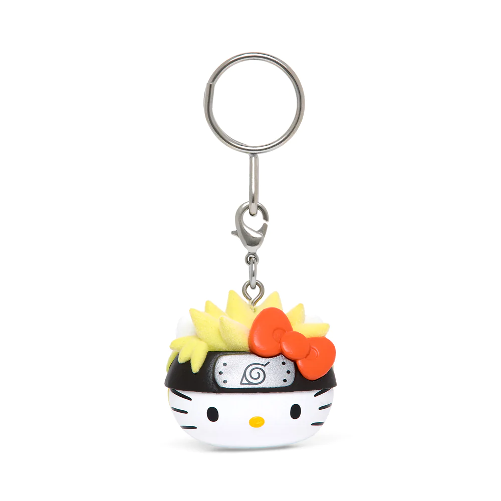 NARUTO X HELLO KITTY VINYL KEYCHAIN