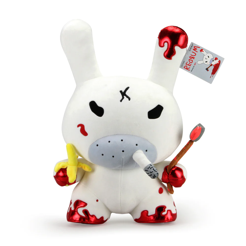 20" PLUSH RED RUM DUNNY BY FRANK KOZIK KIDROBOT