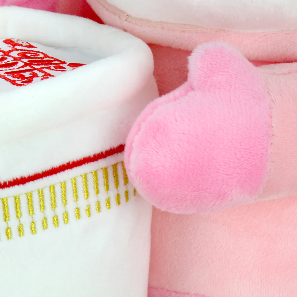 HELLO KITTY - MEDIUM PLUSH - NISSIN CUP NOODLES X HELLO KITT PORK CUP NOODLE