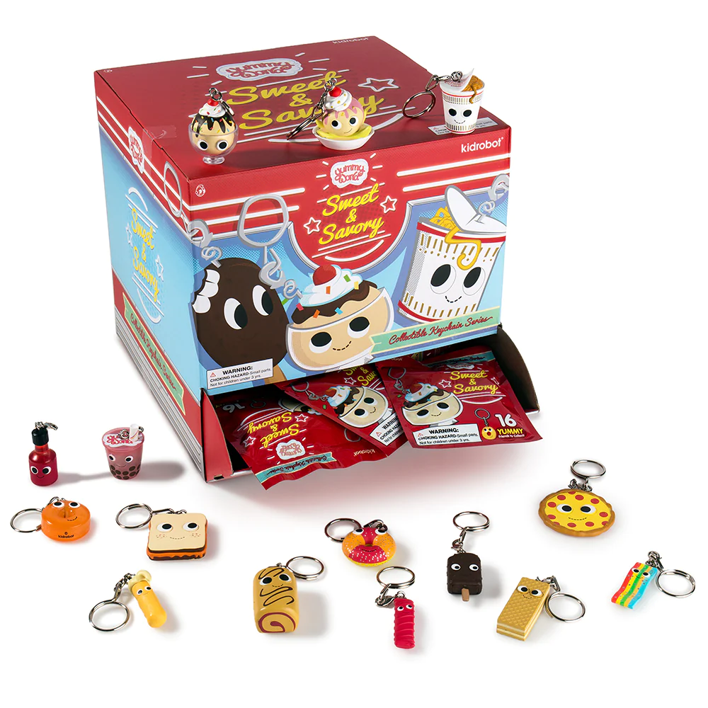 YUMMY WORLD KEYCHAIN SERIES - SWEET & SAVORY