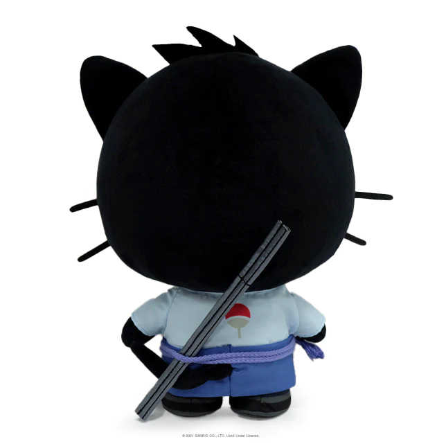 NARUTO X SANRIO® CHOCOCAT™ SASUKE 13" PLUSH KIDROBOT