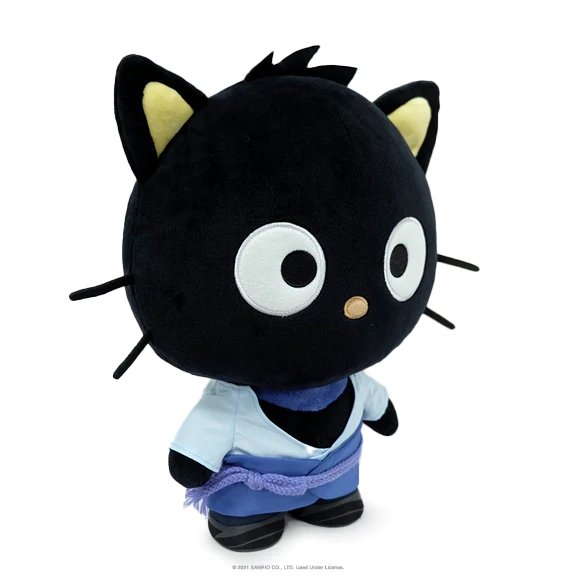 NARUTO X SANRIO® CHOCOCAT™ SASUKE 13" PLUSH KIDROBOT
