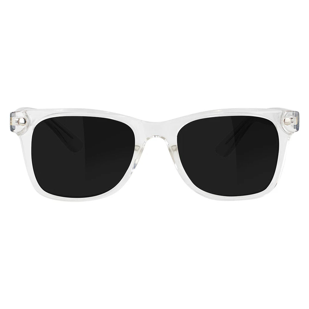 GLASSY HARPER PREMIUM POLARIZED SUNGLASSES (CLEAR)