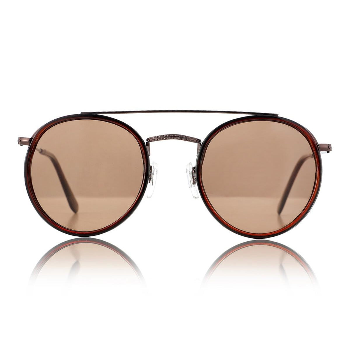 GLASSY PARKER POLARIZED PREMIUM SUNGLASSES (BLACK/BROWN LENS)