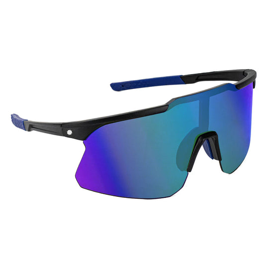 GLASSY COOPER POLARIZED SUNGLASSES (BLACK/BLUE MIRROR)