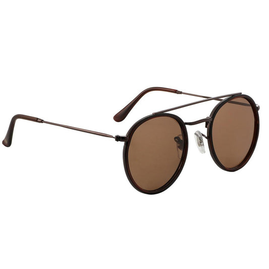 GLASSY PARKER POLARIZED PREMIUM SUNGLASSES (BLACK/BROWN LENS)