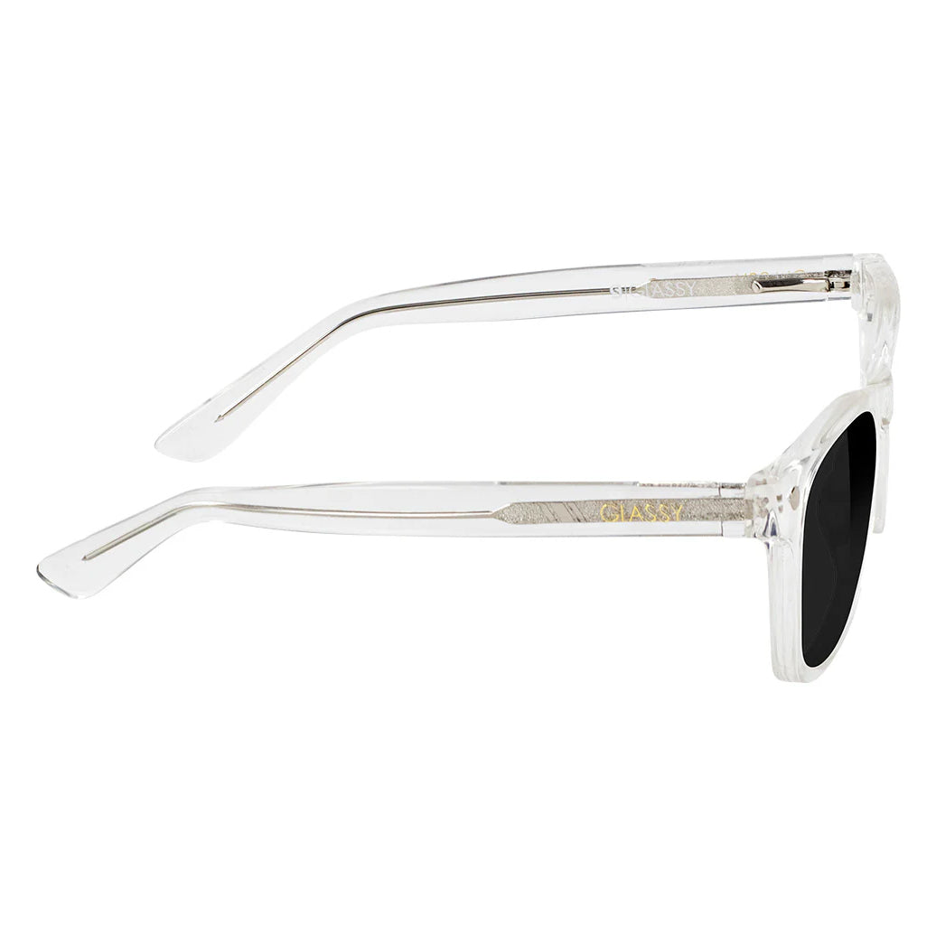 GLASSY HARPER PREMIUM POLARIZED SUNGLASSES (CLEAR)
