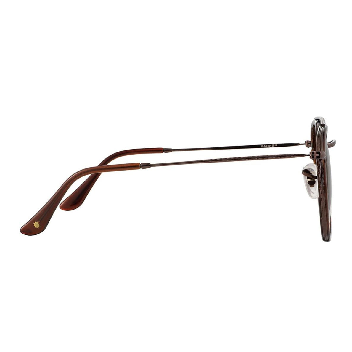 GLASSY PARKER POLARIZED PREMIUM SUNGLASSES (BLACK/BROWN LENS)