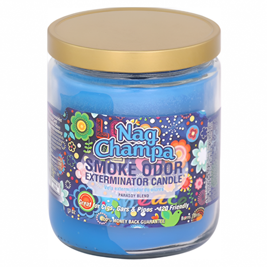 SMOKE ODOR EXTERMINATOR CANDLE 13OZ NAG CHAMPA