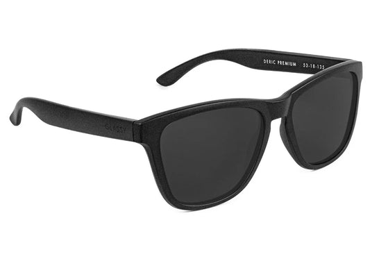 GLASSY DERIC PREMIUM POLARIZED SUNGLASSES (BLACK)