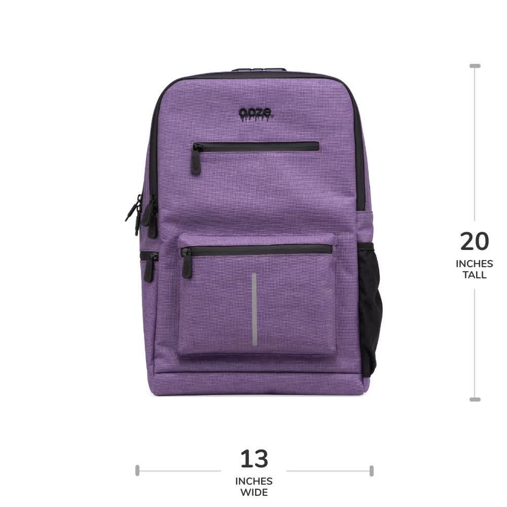 OOZE TRAVELER SMELL PROOF LOCKING BACKPACK - PURPLE HAZE