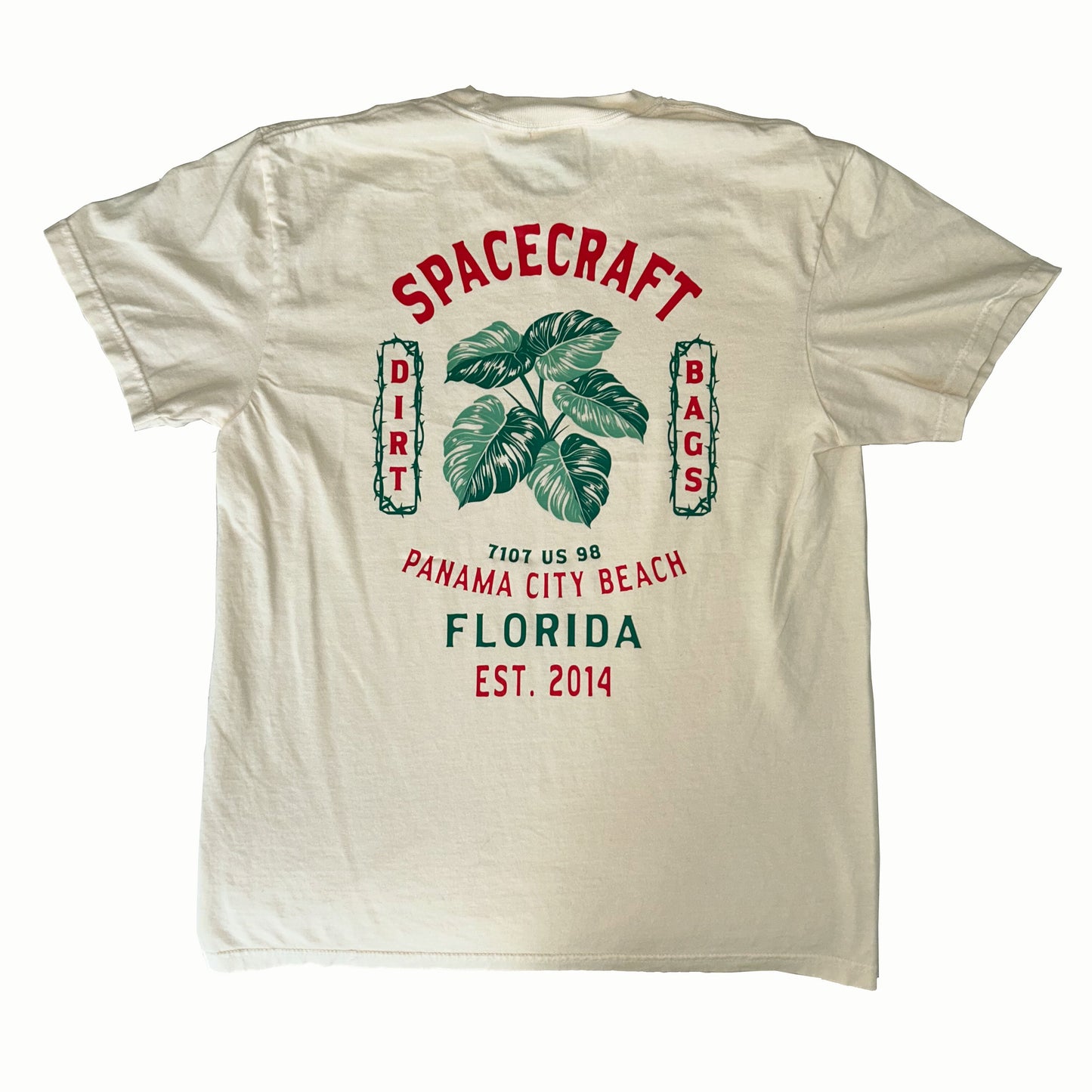 SPACECRAFT DIRT BAGS PCB IVORY TEE