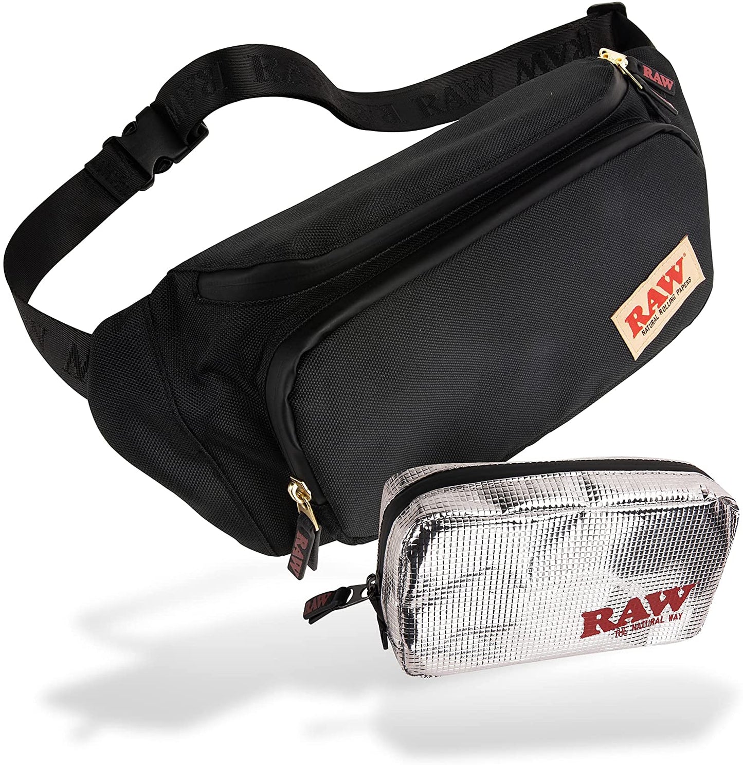 RAW® - X ROLLING PAPERS SMELL PROOF SLING BAG