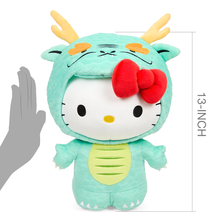 Load image into Gallery viewer, HELLO KITTY® YEAR OF THE DRAGON 13&quot; INTERACTIVE PLUSH

