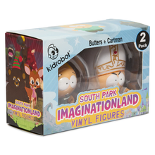Load image into Gallery viewer, SOUTH PARK IMAGINATION LAND BUTTERS &amp; CARTMAN 3&quot; VINYL FIG 2PACK
