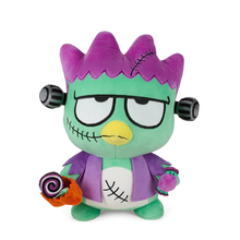 Load image into Gallery viewer, HELLO KITTY® AND FRIENDS BADTZ-MARU FRANKENSTEIN 13&quot; PLUSH by KIDROBOT
