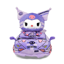 Load image into Gallery viewer, HELLO KITTY® AND FRIENDS TOKYO SPEED RACER KUROMI 13&quot; INTERACTIVE PLUSH
